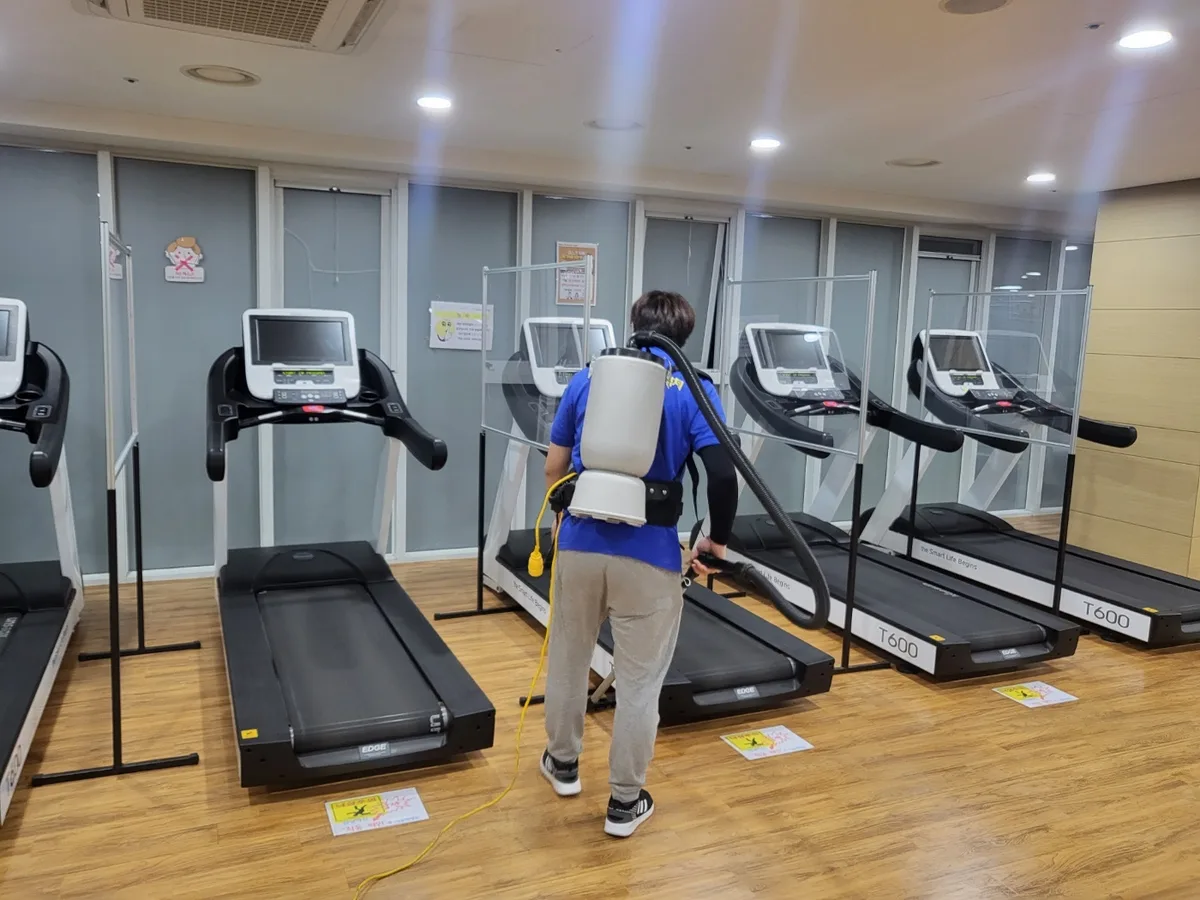 도봉구 도봉동 헬스장 탕비실 직원 휴게공간 위생청소 사례 - 행진크린